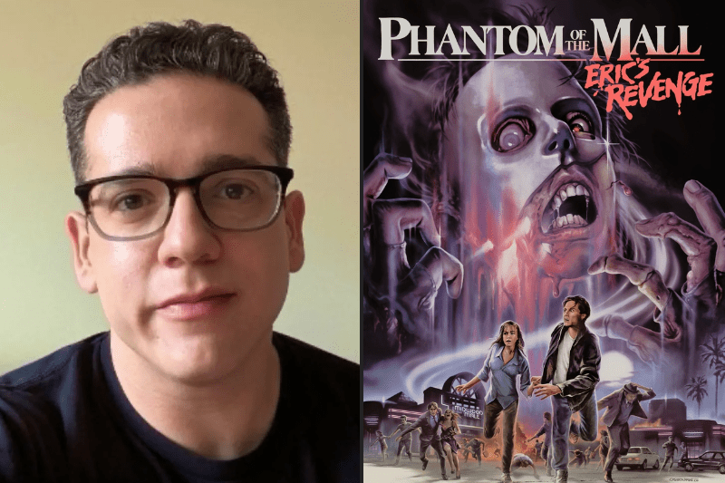 Louis Peitzman Phantom of the Mall Poster